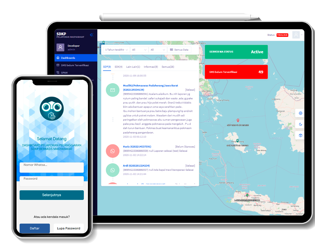 SDKP & SalmonTrack Mobile